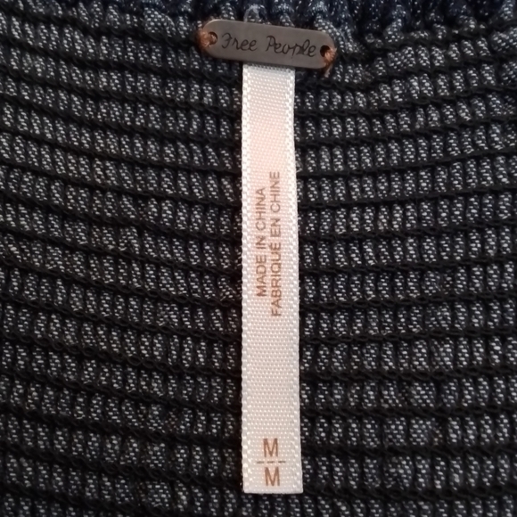 Free People Denim Dress - M - Picture 6 of 8